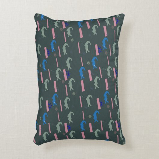 Alligator Pattern Accent Kussen (Voorkant(Verticaal))