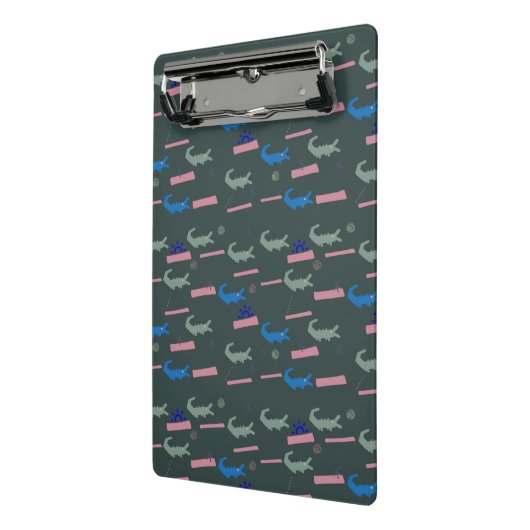 Alligator Pattern Mini Klembord (Angled2)