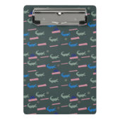 Alligator Pattern Mini Klembord (Voorkant)