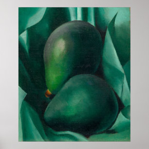Alligator Pears circa 1923 door Georgia O'Keeffe Poster