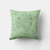 Alligator Pillow – Jungle Letter A – Custom Name  Kussen (Achterkant)