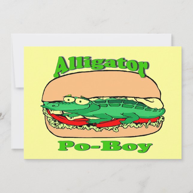 Alligator Po-Boy (Voorkant)