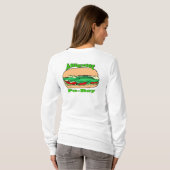 Alligator Po-Boy, Sandwich T-shirt (Achterkant volledig)