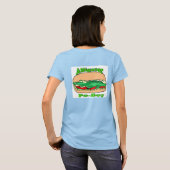 Alligator Po-Boy, Sandwich T-shirt (Achterkant volledig)