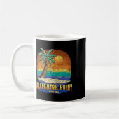 Alligator Point Florida Distress Souveni Koffiemok (Links)