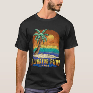 Alligator Point Florida Distress Souveni T-shirt