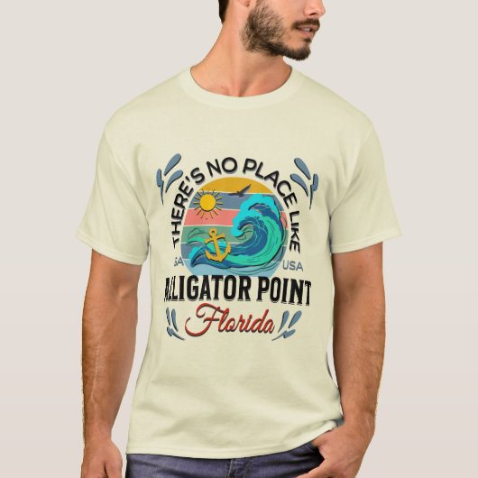 Alligator Point, Florida T-shirt (Voorkant)