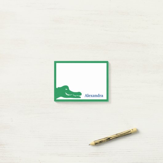 Alligator Post-it® notes, 4" x 3" Notes (Op bureau)