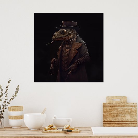 Alligator Poster (Keuken)