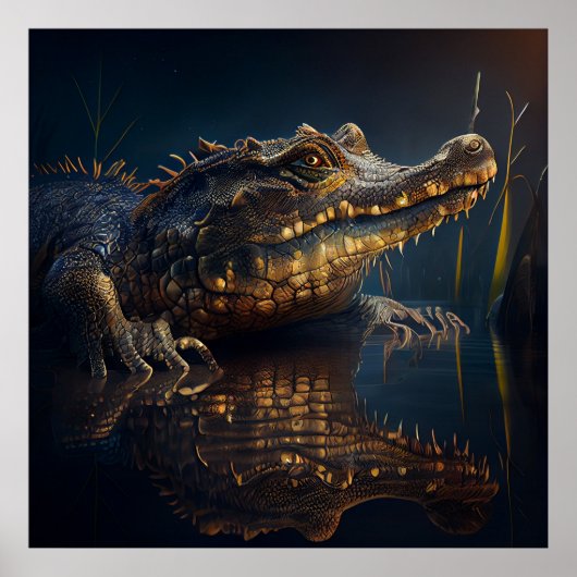 Alligator Poster (Voorkant)