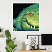 Alligator Poster (Thuiskantoor)