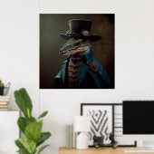 Alligator Poster (Thuiskantoor)