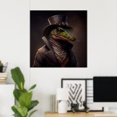 Alligator Poster (Thuiskantoor)