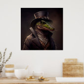 Alligator Poster (Keuken)