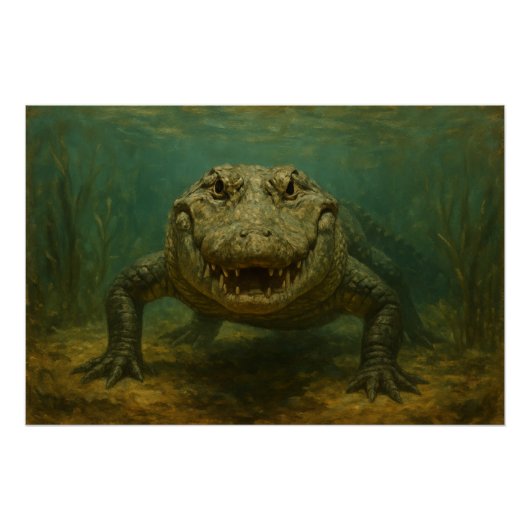Alligator Poster (Voorkant)