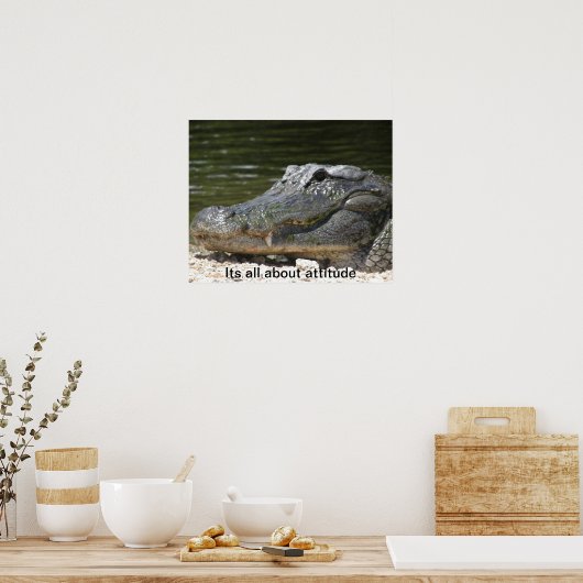 ALLIGATOR POSTER (Keuken)