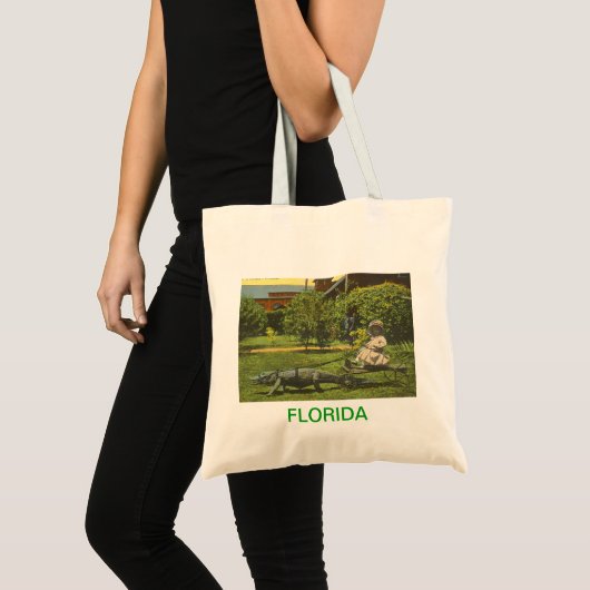 ALLIGATOR POWER TOTE BAG (Voorkant (product))
