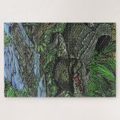 Alligator Puzzle Legpuzzel (Horizontaal)