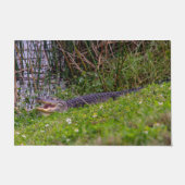 Alligator Relaxing in Viera Wetlands Deurmat (Voorkant)