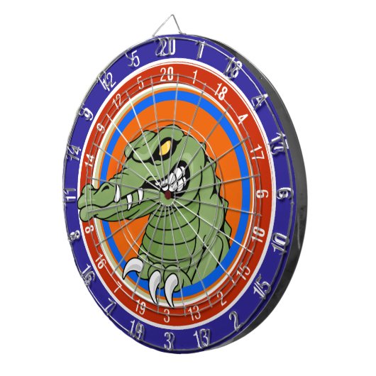 Alligator Reptile Dart Board Dartbord (Voorkant Rechts)