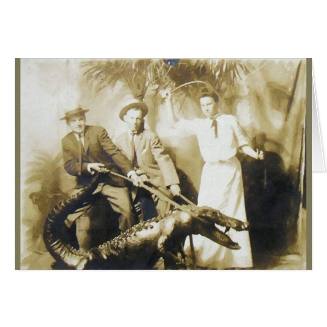 Alligator Rond (Voorkant Horizontaal)