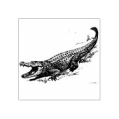 Alligator Rubber Stempel (Afrduk)