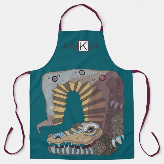 Alligator schort (Voorkant)