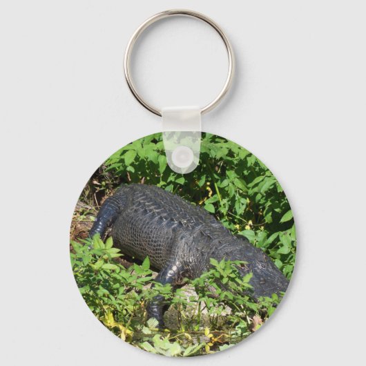 Alligator Silver River Sleutelhanger (Voorkant)
