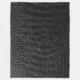 ALLIGATOR SKIN FLEECE BLANKET