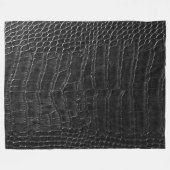ALLIGATOR SKIN FLEECE BLANKET (Voorkant (Horizontaal))