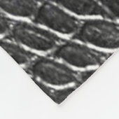 ALLIGATOR SKIN FLEECE BLANKET (Hoek)