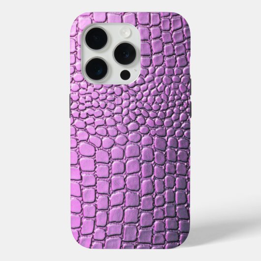 Alligator Skin iPhone 15 hoesje (Achterkant)