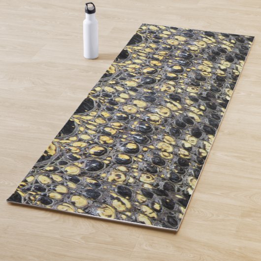 "Alligator Skin" Yoga Mat (foto aan één zijde) (In situ)