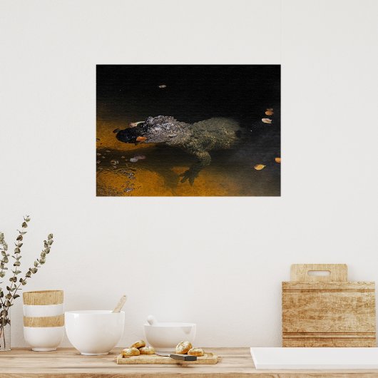 Alligator Sky Poster (Keuken)