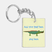 Alligator Sleutelhanger (Voorkant Links)