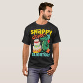 Alligator Snappy Birthday Alligator T-shirt (Voorkant volledig)