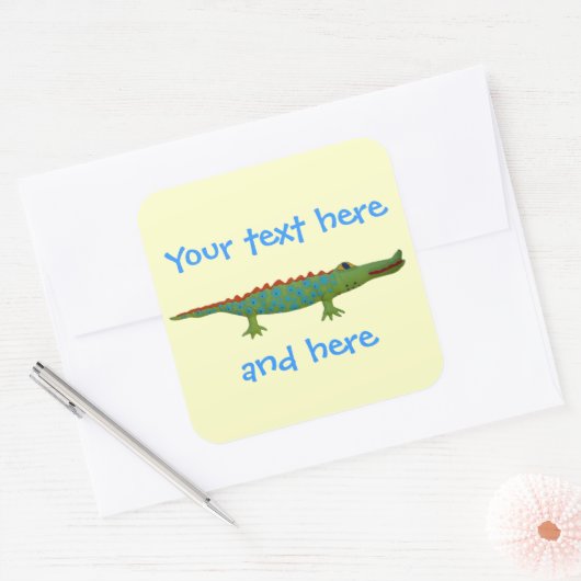 Alligator Sticker (Envelop)
