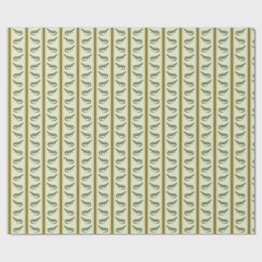 Alligator Stripe  Cadeaupapier (Vlak)
