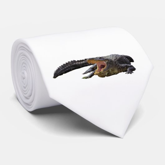 Alligator Stropdas (Opgerold)