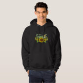 Alligator Sunflower Alligator Hoodie (Voorkant volledig)