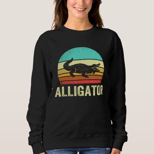 Alligator Sunset Trui (Voorkant)