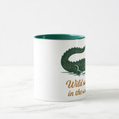 Alligator Swamp Nature Graphic Tee Mok (Midden)