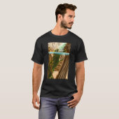 Alligator Swimming In Swamp Florida Reptile Wildli T-shirt (Voorkant volledig)