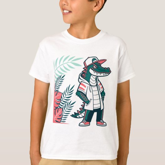 Alligator T-shirt ontwerp (Voorkant)