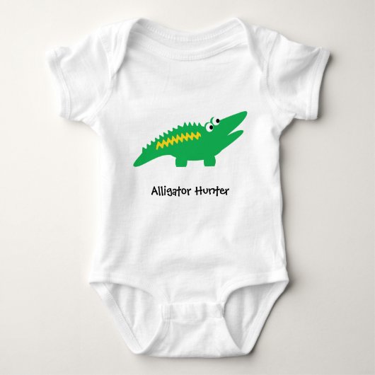 Alligator  tekst romper (Voorkant)