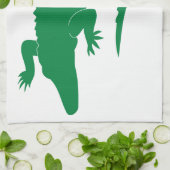 Alligator Theedoek (Gevouwen)