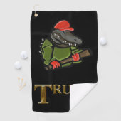 ALLIGATOR TRUMP 2025 GOLFHANDDOEK (Insitu)