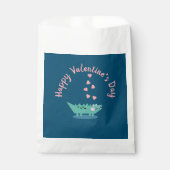 Alligator Valentijnsdag Hartenroze Bedankzakje (Voorkant)