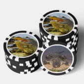 Alligator. Van aangezicht tot aangezicht Poker Chips (Opstapeling)