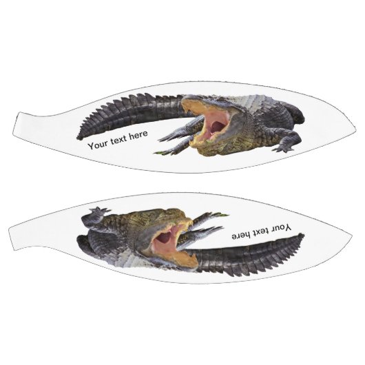 Alligator van Florida met open mond Basketbal (Panelen)